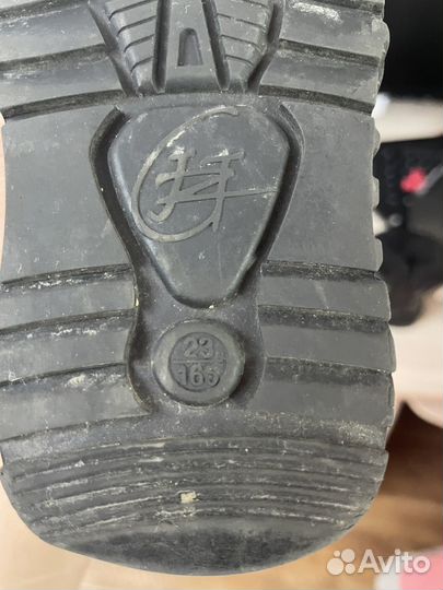 Зимние ботинки на девочку