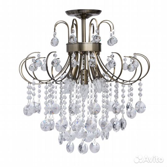 Люстра потолочная хрустальная Бриз De City бу
