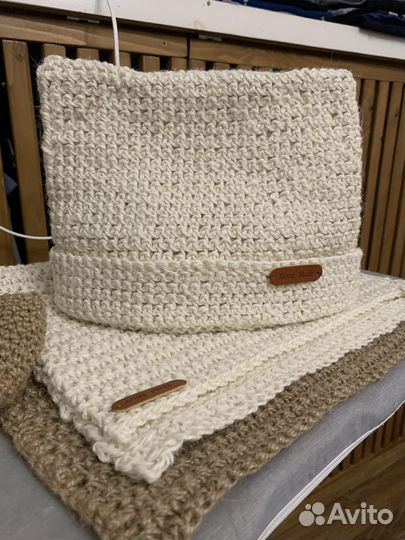 Шапка для бани /сауны из джута