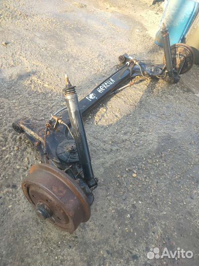 Балка задняя daewoo nexia