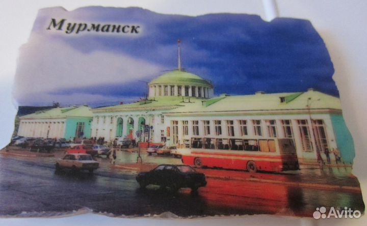 Магниты на холодильник города севера России