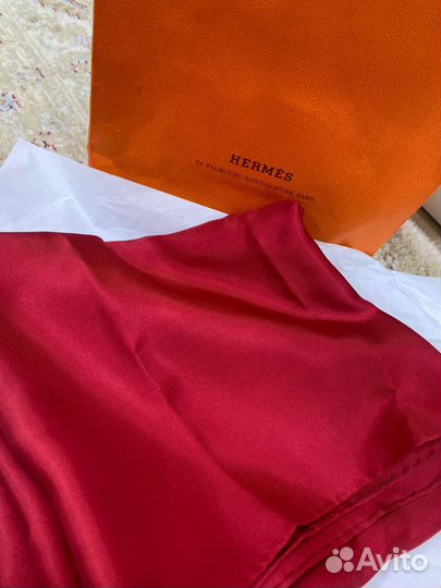 Шелковый платок hermes