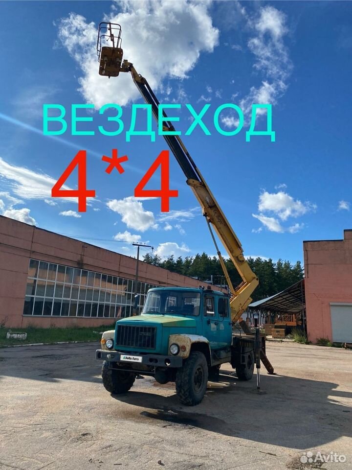 Автовышка телескоп 4*4