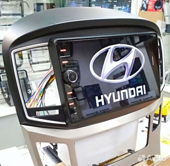 Hyundai grand starex h1 магнитола Android крутилка