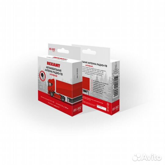 Антенна автомобильная внутрисалонная (радио + тв)