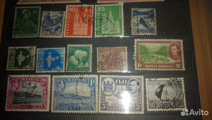 Марки зарубежные 1885-1964г