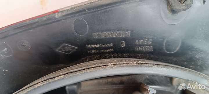 Стоп Рено scenic