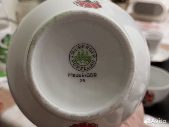 Сервиз кофейный GDR Фрайбергер Freiberger оригинал