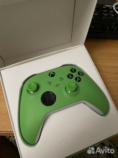 Геймпад xbox velocity green