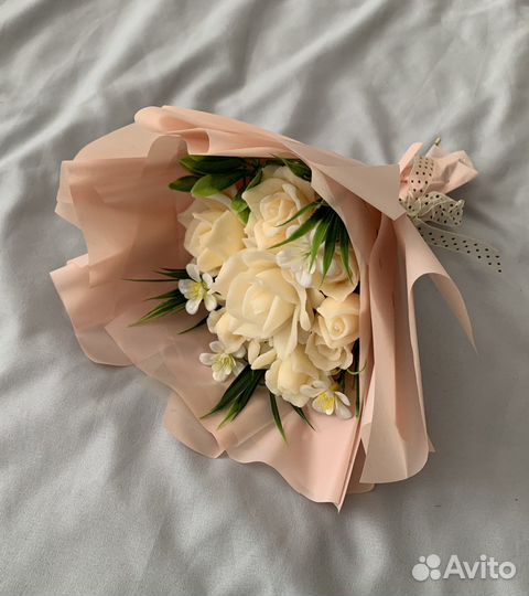 Букеты цветов из мыла сувенирный