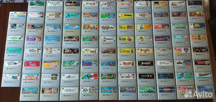 Картриджи для Super Famicom