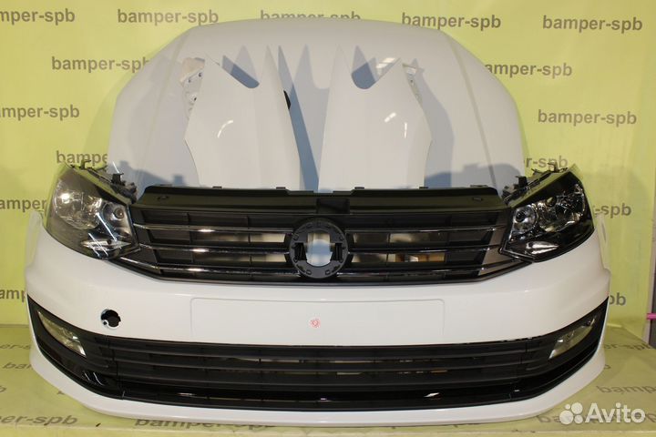 Бампер передний Volkswagen Polo 2015-2020