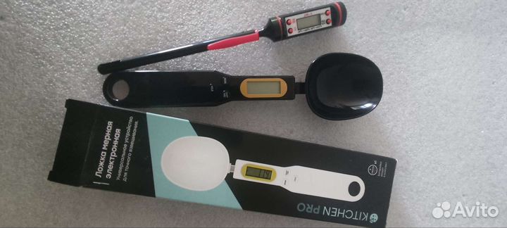 Электронная мерная ложка+электронный термометр