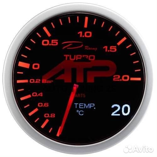 Датчик Depo Racing - Буст/температура - 60mm 2 в 1