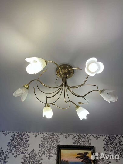 Люстра бу