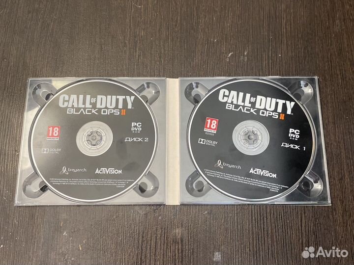 Диск с игрой Call of Duty Black Ops 2