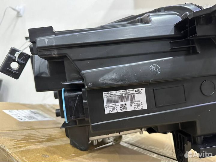 Новая фара Geely Tugella, передняя левая