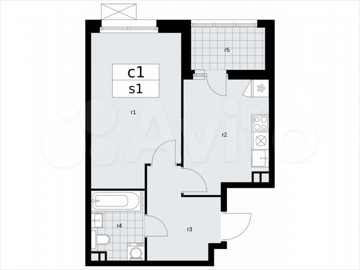 1-к. квартира, 38,9 м², 3/17 эт.