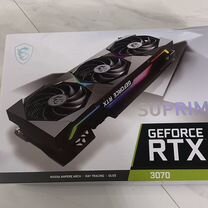 Видеокарта rtx 3070 suprim