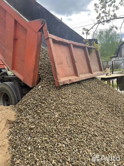 Песок щебень земля