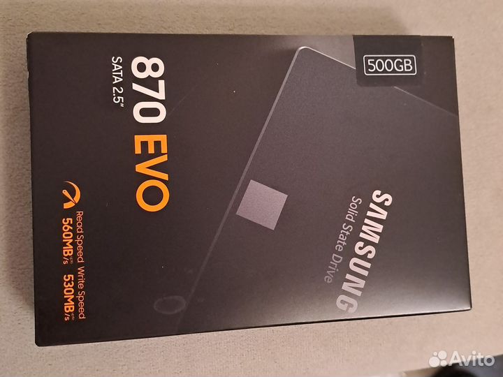 Накопитель Samsung SSD 870 EVO MZ-77E500BW