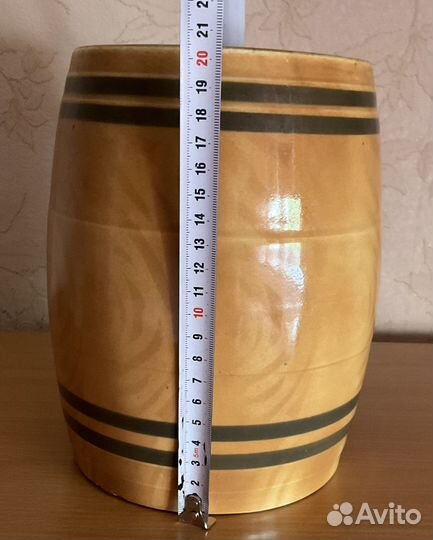 Боченок керамический