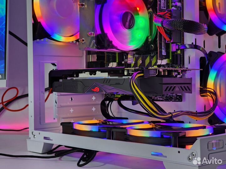 Игровой пк Intel I7 + RX 580 8 GB + RAM 16 + SSD