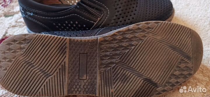 Туфли кожанные