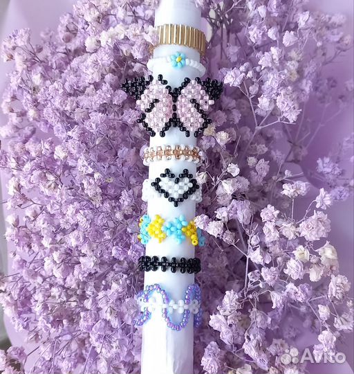Кольца из бисера