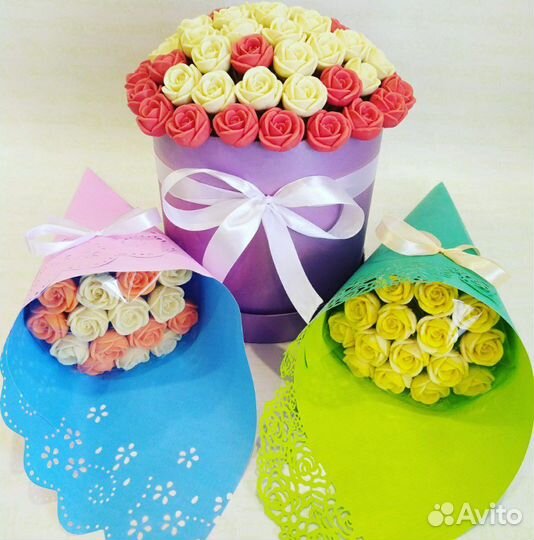 Шоколадные розы