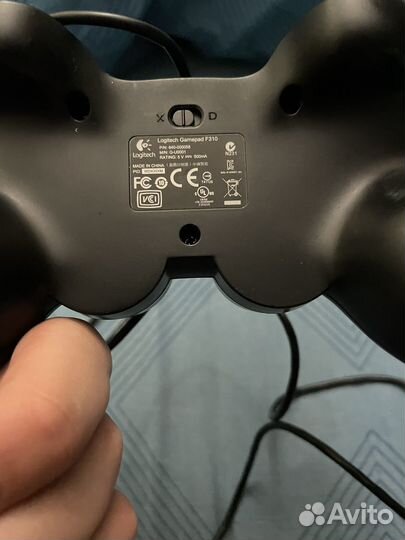 Геймпад logitech f310
