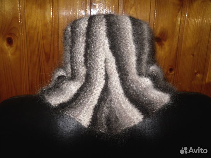 Бактус-снуд женский из собачьей шерсти