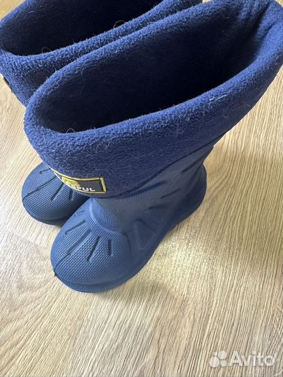 Детские резиновые сапоги