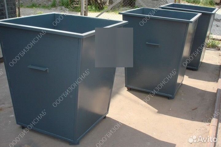 Бак мусорный уличный А-1792