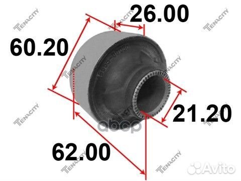 Сайлентблок рычага Tenacity (1330) aamto1086 Rear