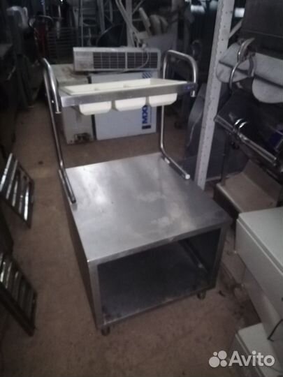 Стойка для столовых приборов и подносов пп-1-6/7сн