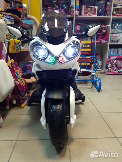 Мотоцикл на аккумуляторе новый для детей 222