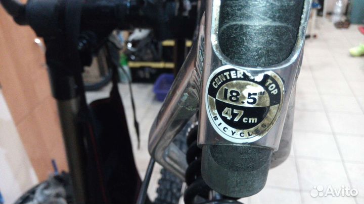 Рама велосипеда с амортизатором