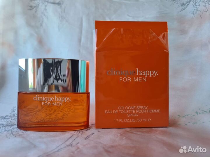 Одеколон Clinique happy for men 50 ml
