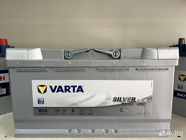Аккумулятор AGM varta 105 ah H15