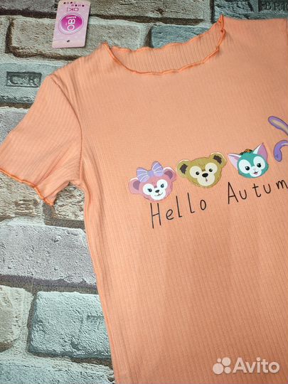 Футболка для девочки рост 110-116