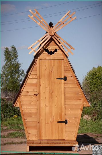 Уличный туалет с установкой