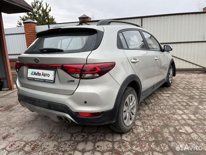 Kia Rio X-Line 1.4 AT, 2020, битый, 115 425 км