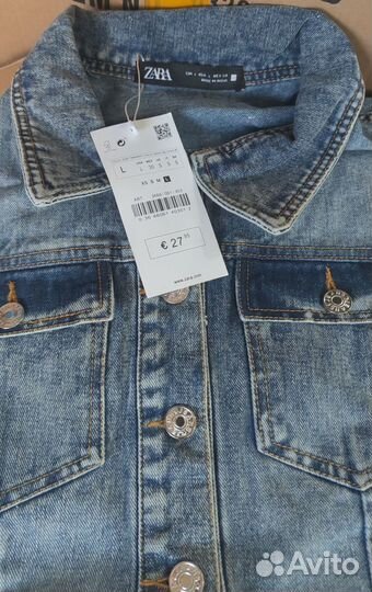 Джинсовый сарафан Zara