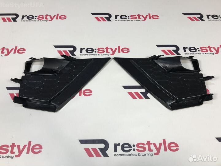 Накладки на туманки Land Cruiser Prado 150