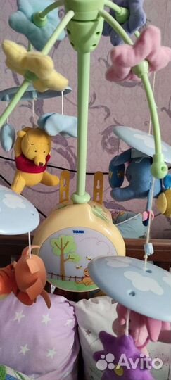 Мобиль-ночник Tomy Винни