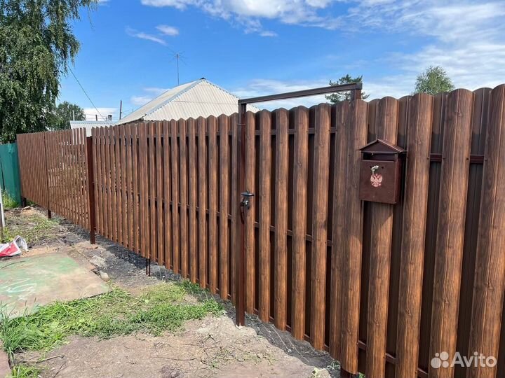 Забор под ключ. Изготовление на заказ