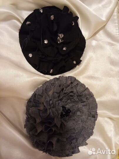 Брошь из ткани