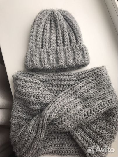 Шапка снуд marmalato