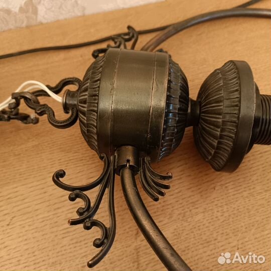 Светильник подвесной под бронзу